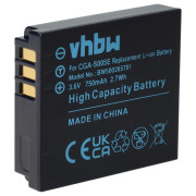 Baterie CGA-S005 pentru Panasonic Lumix DMC-FC01 / DMC-FX8 / DMC-LX1, 750 mAh