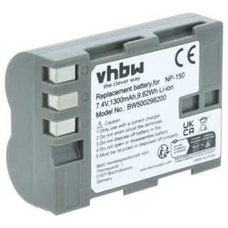 Baterie NP-150 pentru Fuji FinePix S5 Pro, 1300 mAh Baterie NP-150 pentru Fuji FinePix S5 Pro, 1300 mAh