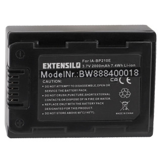 Baterie IA-BP210E pentru Samsung HMX-S10 / HMX-H200 / SMX-F40, 2000 mAh Baterie IA-BP210E pentru Samsung HMX-S10 / HMX-H200 / SMX-F40, 2000 mAh
