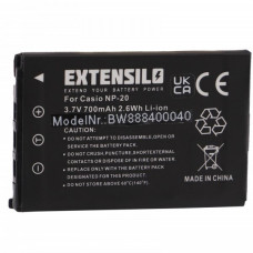Baterie NP-20 pentru Casio Exilim EX-M1 / EX-Z3 / EX-S3, 700 mAh Baterie NP-20 pentru Casio Exilim EX-M1 / EX-Z3 / EX-S3, 700 mAh