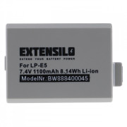 Baterie LP-E5 pentru Canon EOS-450D / EOS-500D / EOS-1000D, 1100 mAh