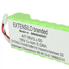 Baterie pentru Husqvarna Automower 320 / 330x / 420, 18 V, 5.0 Ah