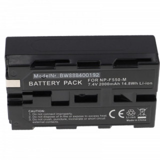 Baterii NP-F550 / NP-F750 pentru Sony CCD-RV100 / CCD-RV200, 2000 mAh Baterii NP-F550 / NP-F750 pentru Sony CCD-RV100 / CCD-RV200, 2000 mAh