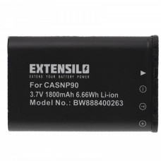Baterie NP-90 pentru Casio Exilim EX-H10 / EX-H15 / EX-H20G / EX-FH100, 1800 mAh Baterie NP-90 pentru Casio Exilim EX-H10 / EX-H15 / EX-H20G / EX-FH100, 1800 mAh