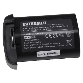 Baterie LP-E4 pentru Canon EOS 1D C / EOS 1Ds Mark III / EOS 1D Mark IV, 3350 mAh Baterie LP-E4 pentru Canon EOS 1D C / EOS 1Ds Mark III / EOS 1D Mark IV, 3350 mAh