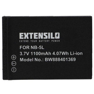 Baterie NB-5L pentru Canon PowerShot S100 / IXUS 950, 1100 mAh Baterie NB-5L pentru Canon PowerShot S100 / IXUS 950, 1100 mAh