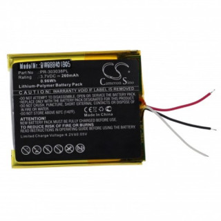 Baterie pentru Sandisk Clip Zip / Clip Plus, 260 mAh