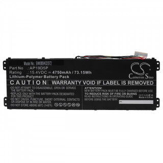 Baterie pentru Acer ConceptD 3 CN315 / ConceptD 3 Ezel CC315, 4750 mAh
