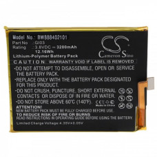 Baterie pentru Gigaset GS53 / Me Pure, 3200 mAh
