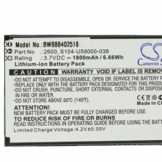 Baterie pentru Wiko Sunny 2 Plus, 1800 mAh