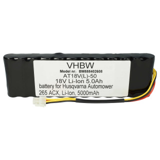 Baterie pentru Husqvarna Automower 265 / 265 ACX, 18 V, 5.0 Ah Baterie pentru Husqvarna Automower 265 / 265 ACX, 18 V, 5.0 Ah