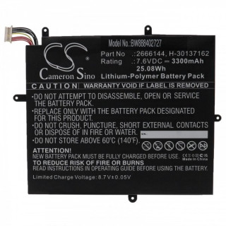 Baterie pentru Jumper EZBook X1 / BMAX MaxBook Y11 H1M6, 3300 mAh
