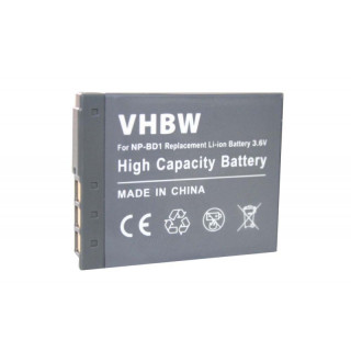 Baterie NP-BD1 pentru Sony Cybershot DSC-T2  / DSC-T900 / DSC-TX1, 500 mAh