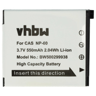 Baterie NP-60 pentru Casio Exilim EX-FS10 / EX-S12 / EX-Z90, 550 mAh