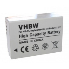 Baterie NB-7L pentru Canon PowerShot G10 / G11 / G12 / Powershot SX30, 700 mAh Baterie NB-7L pentru Canon PowerShot G10 / G11 / G12 / Powershot SX30, 700 mAh