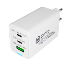 Încărcător / adaptor USB-A / USB-C, GaN, PD, 65 W