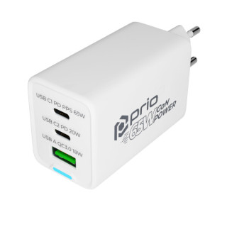 Încărcător / adaptor USB-A / USB-C, GaN, PD, 65 W