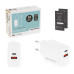 Încărcător / adaptor USB-A / USB-C, GaN, PD, 20 W Încărcător / adaptor USB-A / USB-C, GaN, PD, 20 W