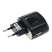 Incarcator / adaptor USB, universal, negru, 1A