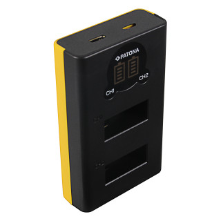 Incarcator baterie GoPro Max, MicroUSB, dublu
