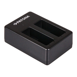 Incarcator baterie GoPro Hero 5 / Hero 6 / Hero 7, MicroUSB, dublu