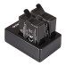 Incarcator baterie GoPro Hero 5 / Hero 6 / Hero 7, MicroUSB, dublu
