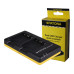 Incarcator baterie Sony NP-BG1 / NP-FG1, MicroUSB, dublu