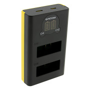 Incarcator baterie GoPro Hero 13, MicroUSB, dublu Incarcator baterie GoPro Hero 13, MicroUSB, dublu