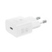 Incarcator pentru telefon Samsung EP-T2510NWE, original, fara cablu, alb, 25W