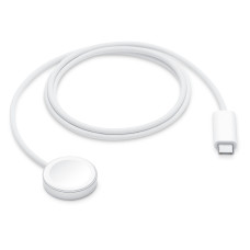 Stație de încărcare pentru Apple Watch, USB-C, 2m, originală, alba