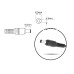Încărcător pentru laptopuri Toshiba / Symbol, 75W / 15V / 5A / 6,3mm x 3,0mm