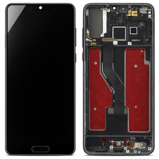 Sticlă și ecran LCD pentru Huawei P20 Pro, original (OEM), negru Sticlă și ecran LCD pentru Huawei P20 Pro, original (OEM), negru