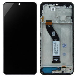 Sticlă și ecran LCD pentru Xiaomi Redmi 14C / Poco C75, original (OEM), negru