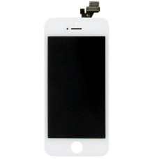 Sticla si ecran LCD pentru Apple iPhone 5, alba