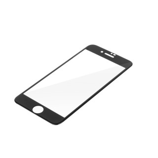 Sticla de protectie securizata pentru iPhone 7 / 8, Full Cover 3D, negru