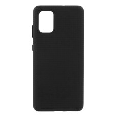 Husă din silicon pentru Samsung Galaxy A71, neagră