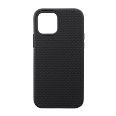 Husă din silicon pentru Apple iPhone 12, neagră