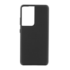 Husă din silicon pentru Samsung Galaxy S21 Ultra, neagră