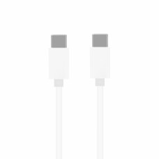 Cablu de date Xiaomi SJV4108GL de la USB-C la USB-C, alb, 1,5 m