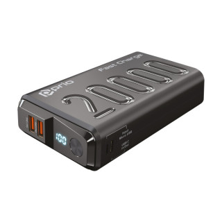 Încărcător PowerBank extern portabil Prio, 20000 mAh