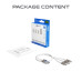Cablu de date de la USB-A la MicroUSB 2.0 / USB-C / Lightning, 1,2 m