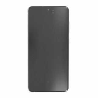 Sticlă și ecran LCD pentru Samsung Galaxy S21 FE 5G / SM-G990, original, negru