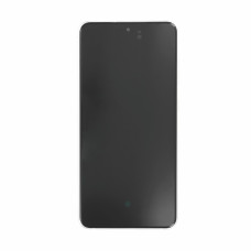 Sticlă și ecran LCD pentru Samsung Galaxy S21 FE 5G / SM-G990, original, alba