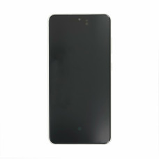 Sticlă și ecran LCD pentru Samsung Galaxy S21 FE 5G / SM-G990, original, verde măsliniu