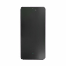 Sticlă și ecran LCD pentru Samsung Galaxy S21 FE 5G / SM-G990, original, violet