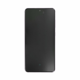 Sticlă și ecran LCD pentru Samsung Galaxy S21 FE 5G / SM-G990, original, violet Sticlă și ecran LCD pentru Samsung Galaxy S21 FE 5G / SM-G990, original, violet