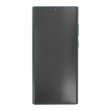 Sticlă și ecran LCD pentru Samsung Galaxy S22 Ultra / SM-G908, original, verde