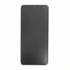 Sticlă și ecran LCD pentru Samsung Galaxy S21 5G / SM-G991, original, roz