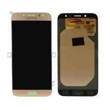 Sticlă și ecran LCD pentru Samsung Galaxy J7 (2017) / SM-J730, original (OEM), aurie