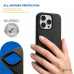 Husă din silicon pentru Apple iPhone 11 Pro Max, neagră Husă din silicon pentru Apple iPhone 11 Pro Max, neagră